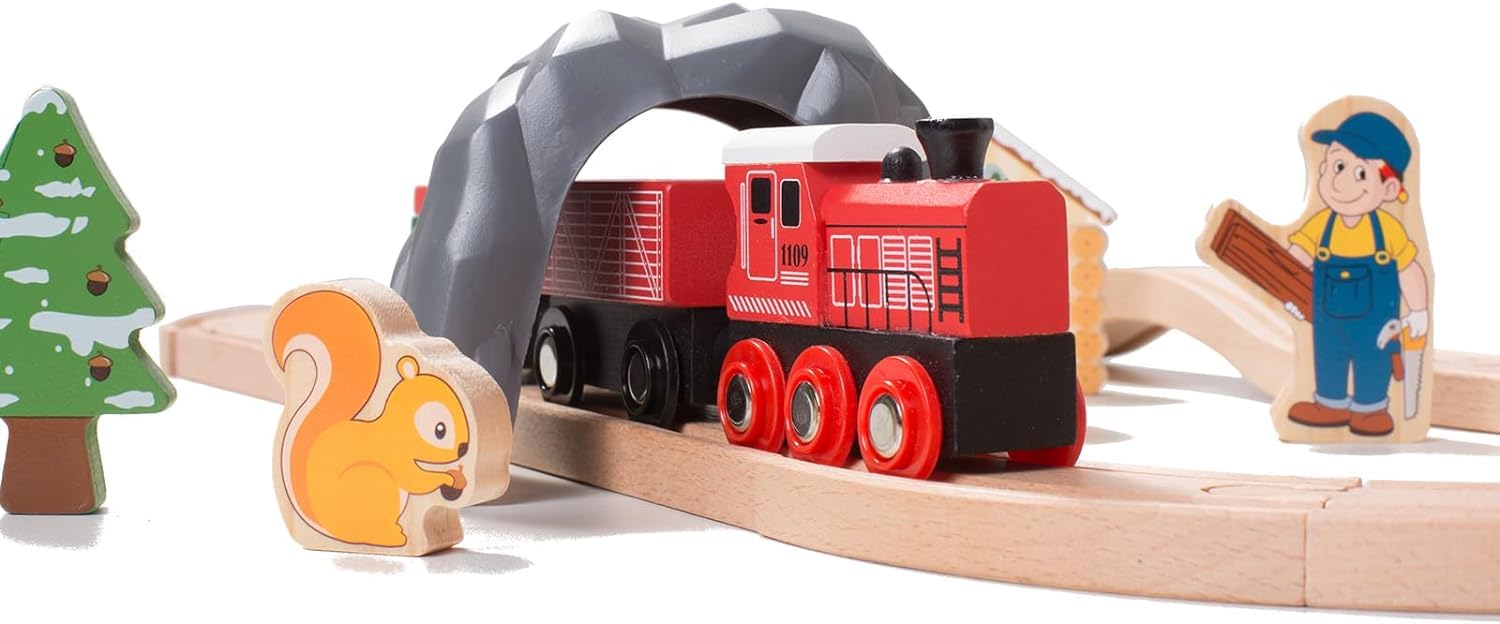 Giant bean forest train tunnel creates an immersive journey for kids