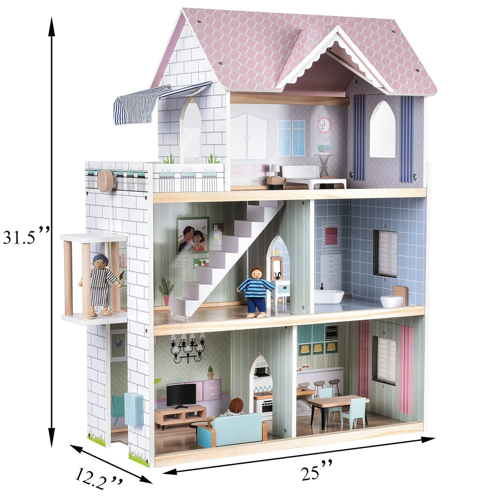 Giant bean large pink dollhouse furniture set supports detailed pretend arrangements.