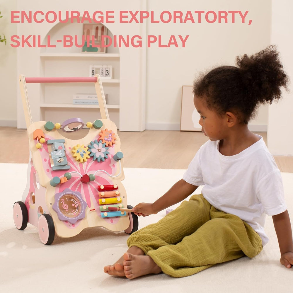 Giant bean pink butterfly walker packaging box makes gifting easy