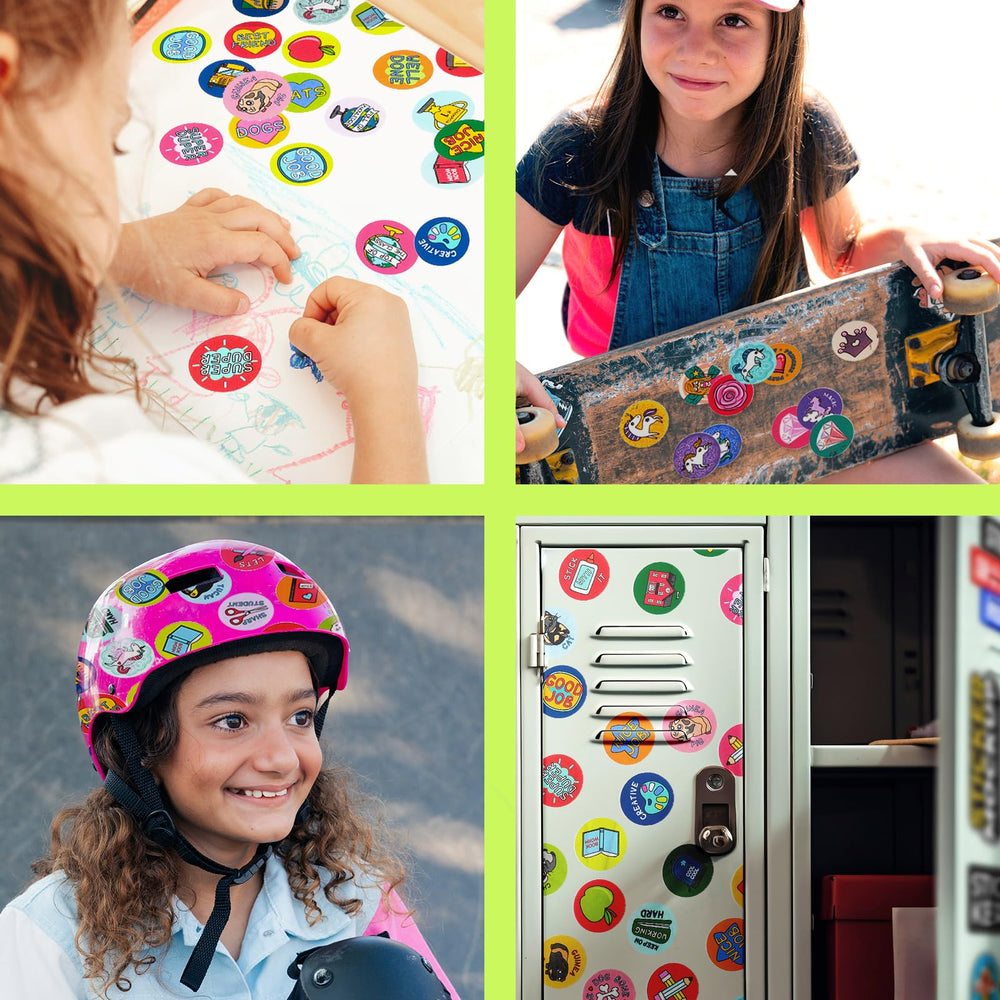 Giant bean Sticker Stamper reward designs for teachers and parents
