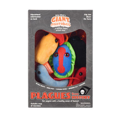 GIANT MICROBES backpack accessory display, perfect for lanyards and bags