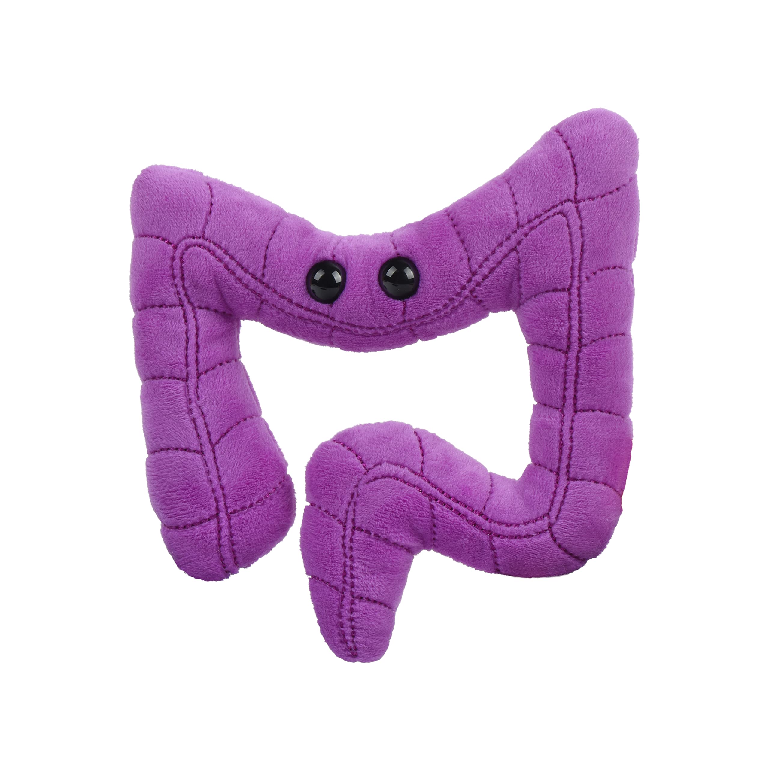 GIANT MICROBES colon plush with embroidered details for authentic anatomy learning.