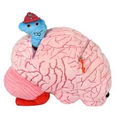 GIANT MICROBES brain promotes mental health awareness with friendly design