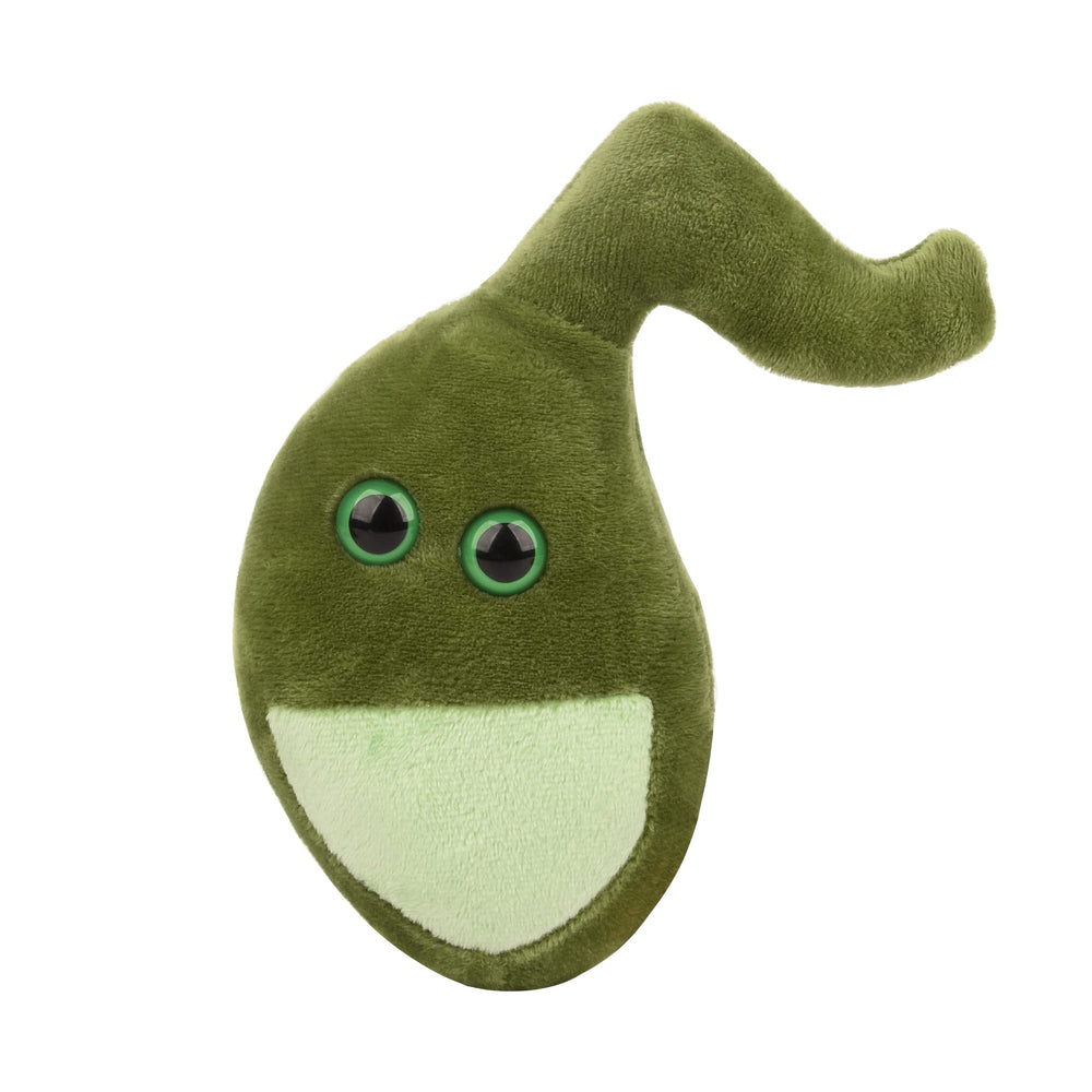 GIANT MICROBES gallbladder plush with embroidery detail for anatomy learning.