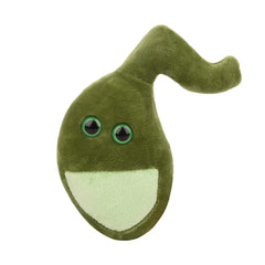 GIANT MICROBES gallbladder plush with embroidery detail for anatomy learning.