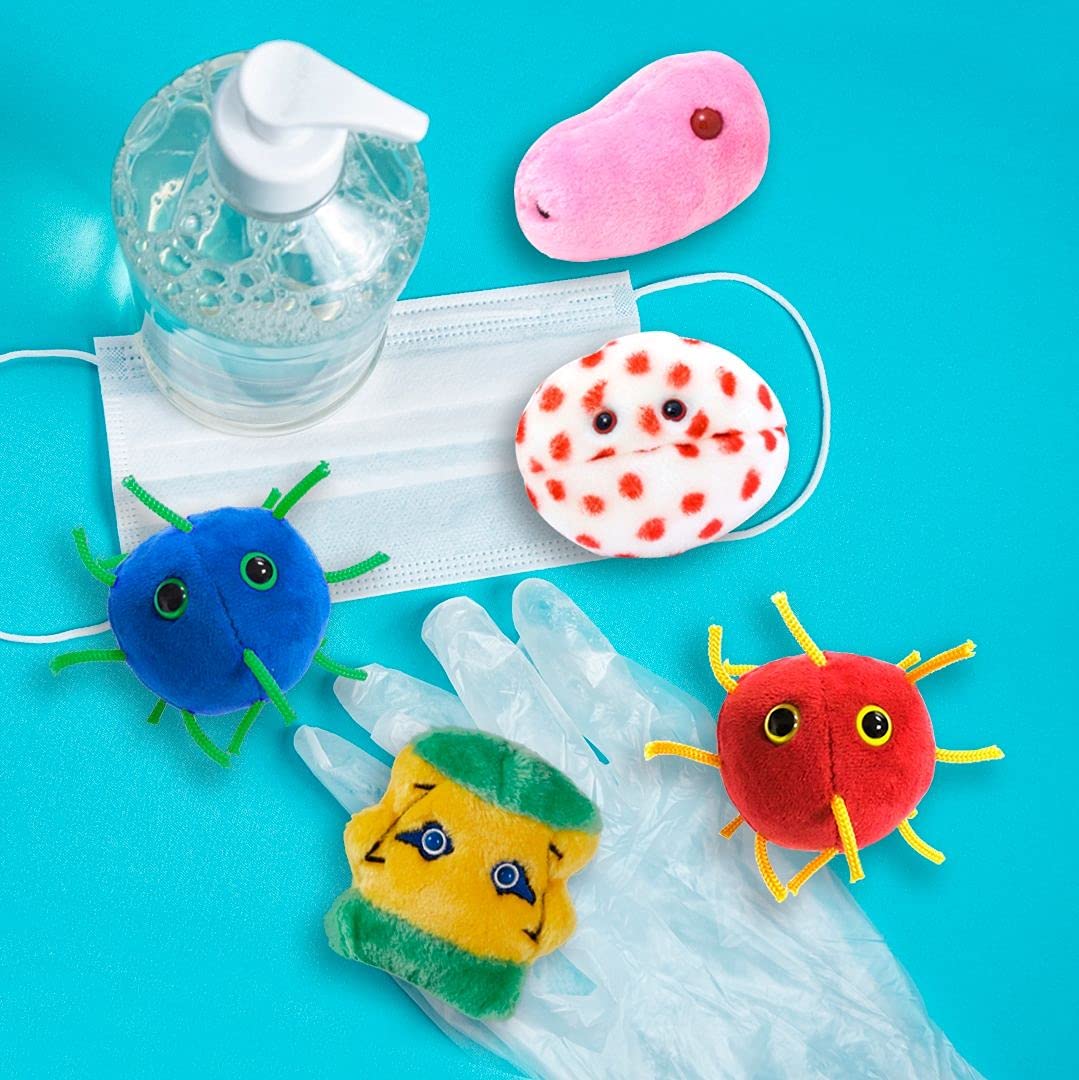 GIANT MICROBES handwashing infographic for quick hygiene reminders.