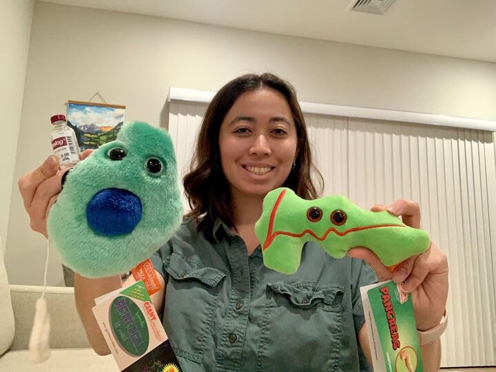 GIANT MICROBES Pancreas Plush offers emotional support and gentle companionship.
