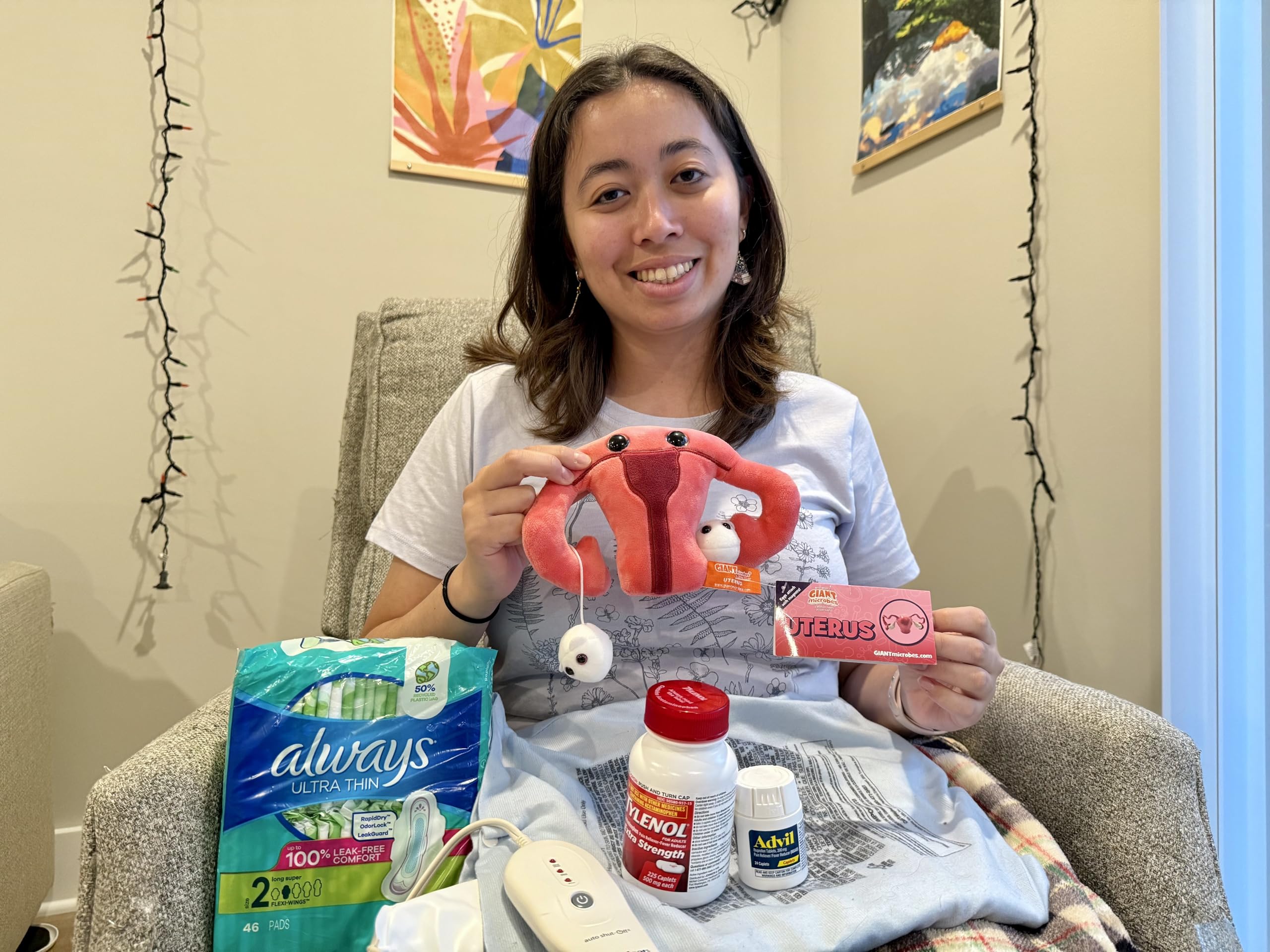 GIANT MICROBES plush uses safe, non-toxic materials for worry-free playtime.