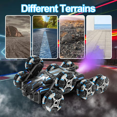 GIAT 8-Wheels Gesture RC Stunt Car remote control for precise stunts