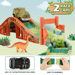 GIAT Dinosaur Track Toys promotes hands-on building and problem-solving play.
