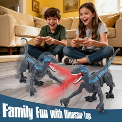 GIAT remote control dinosaur assembly demo shows quick limb setup and hands-on learning.