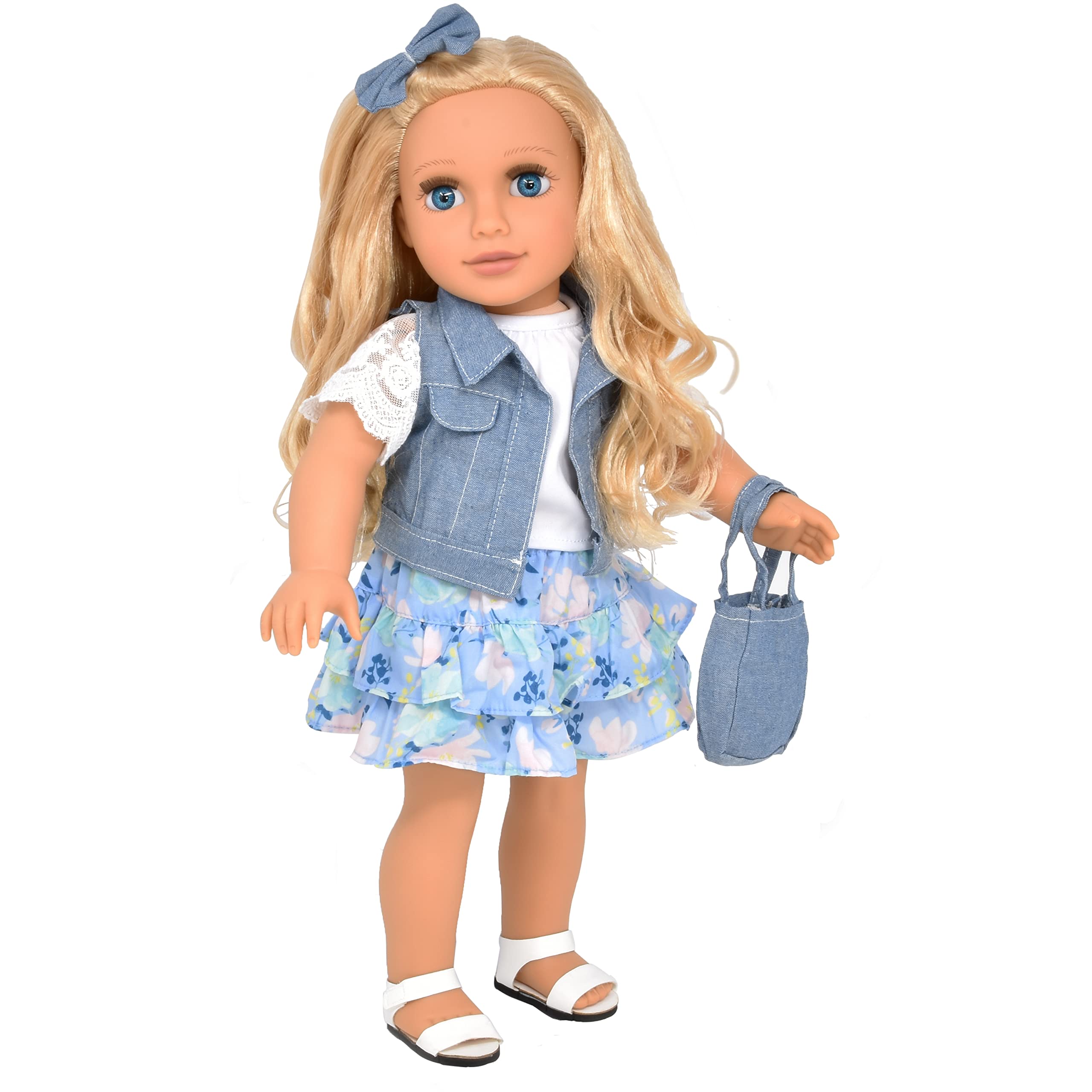 Gift Boutique 18 inch doll handbag completes accessorized pretend moments.