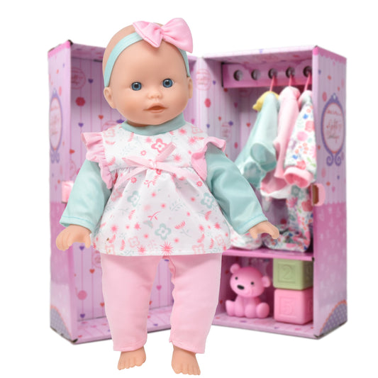 Gift Boutique 14-inch baby doll outfits set encourages imaginative dressing