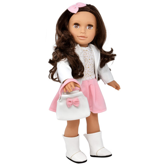 Gift Boutique Elizabeth 18in doll features classic stylable form for creative dressing play.