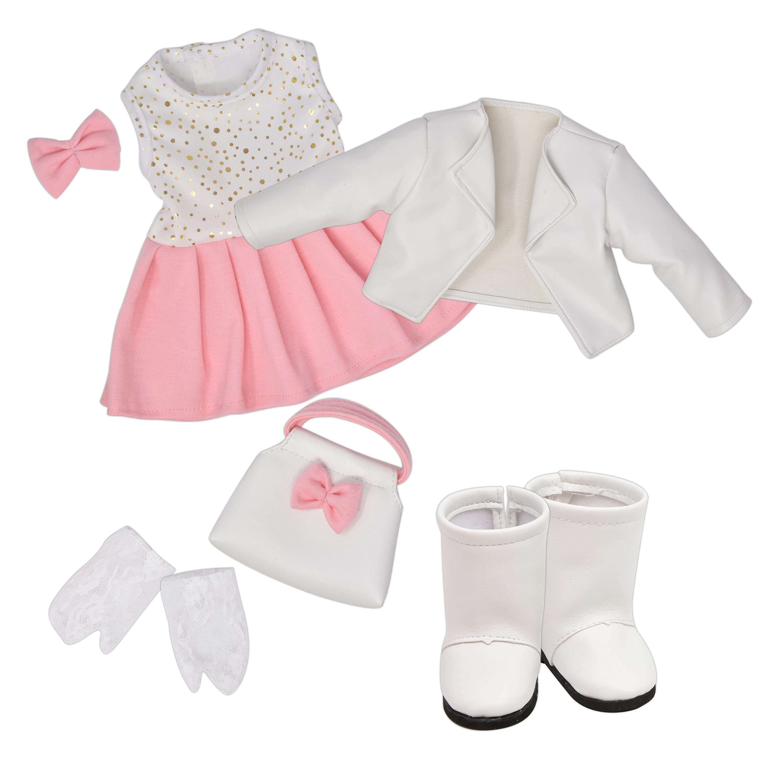 Gift Boutique Elizabeth lace gloves and purse perfect for completing chic accessorized outfits.