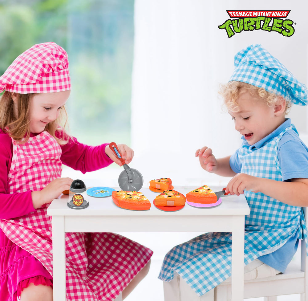 Gift Boutique pizza party playset turtle figures inviting friends to play