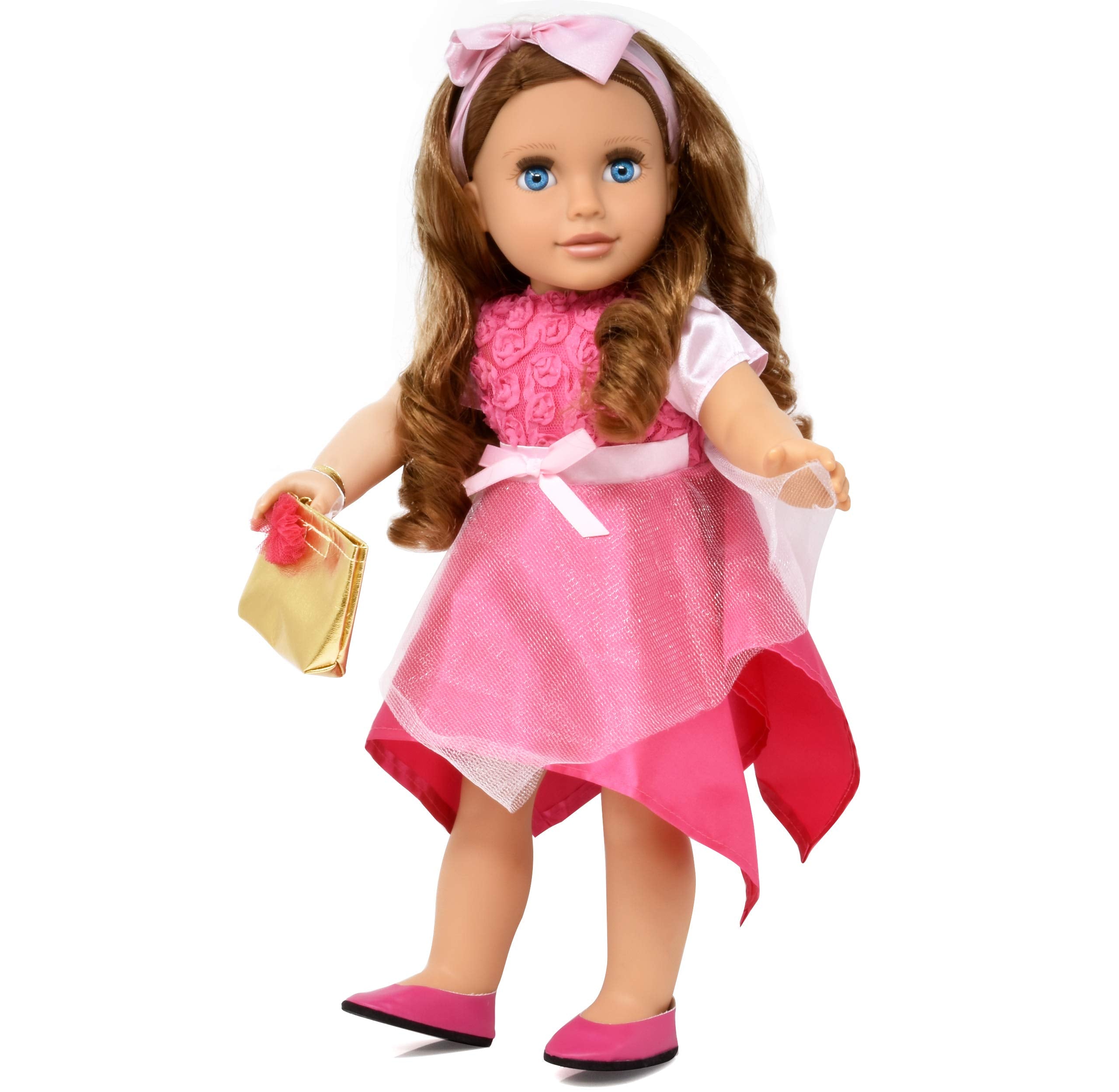 Gift Boutique soft poseable doll supports gentle hugs and interactive posing.