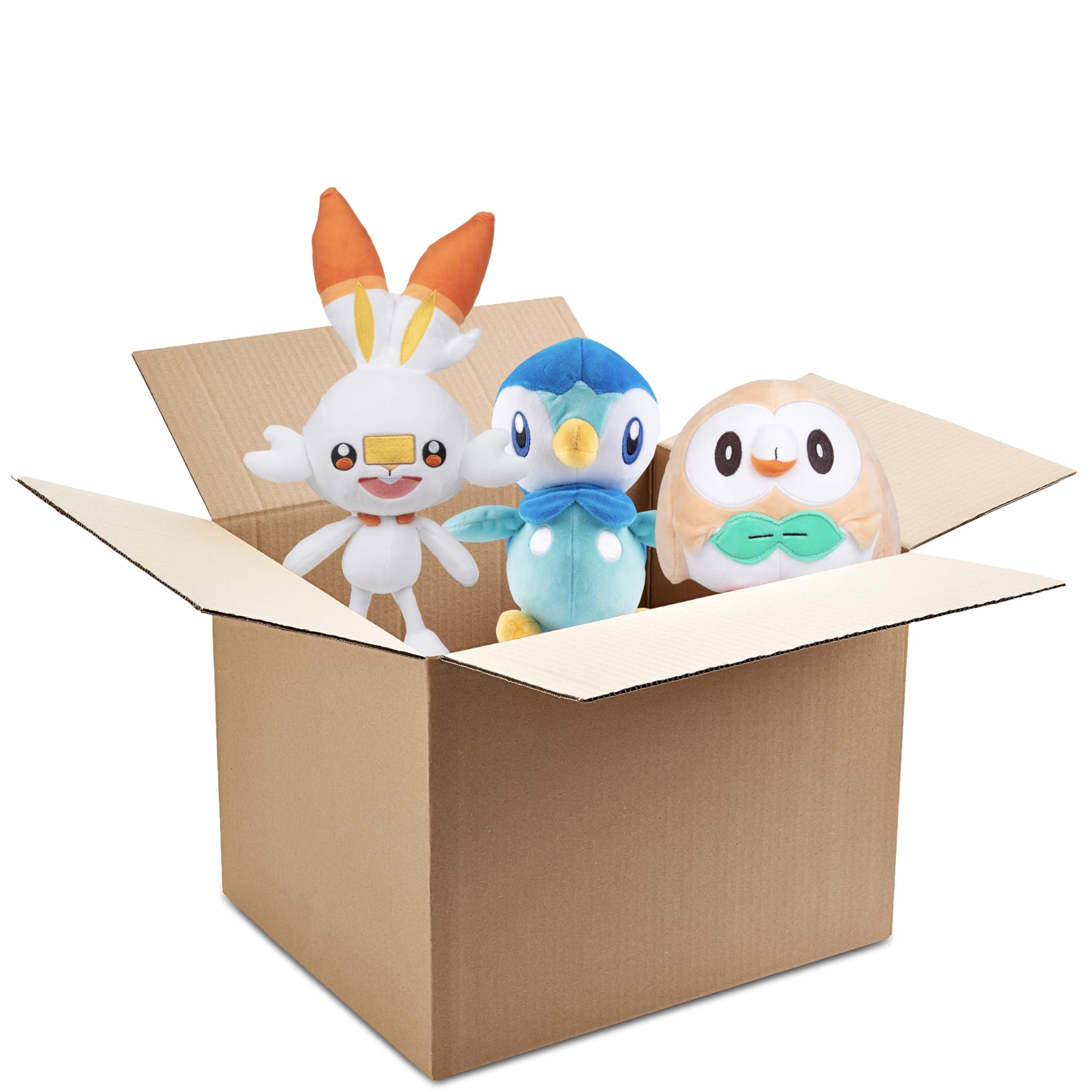 Gift-ready Pokemon plush set for kids, boys, and girls who love collectibles.