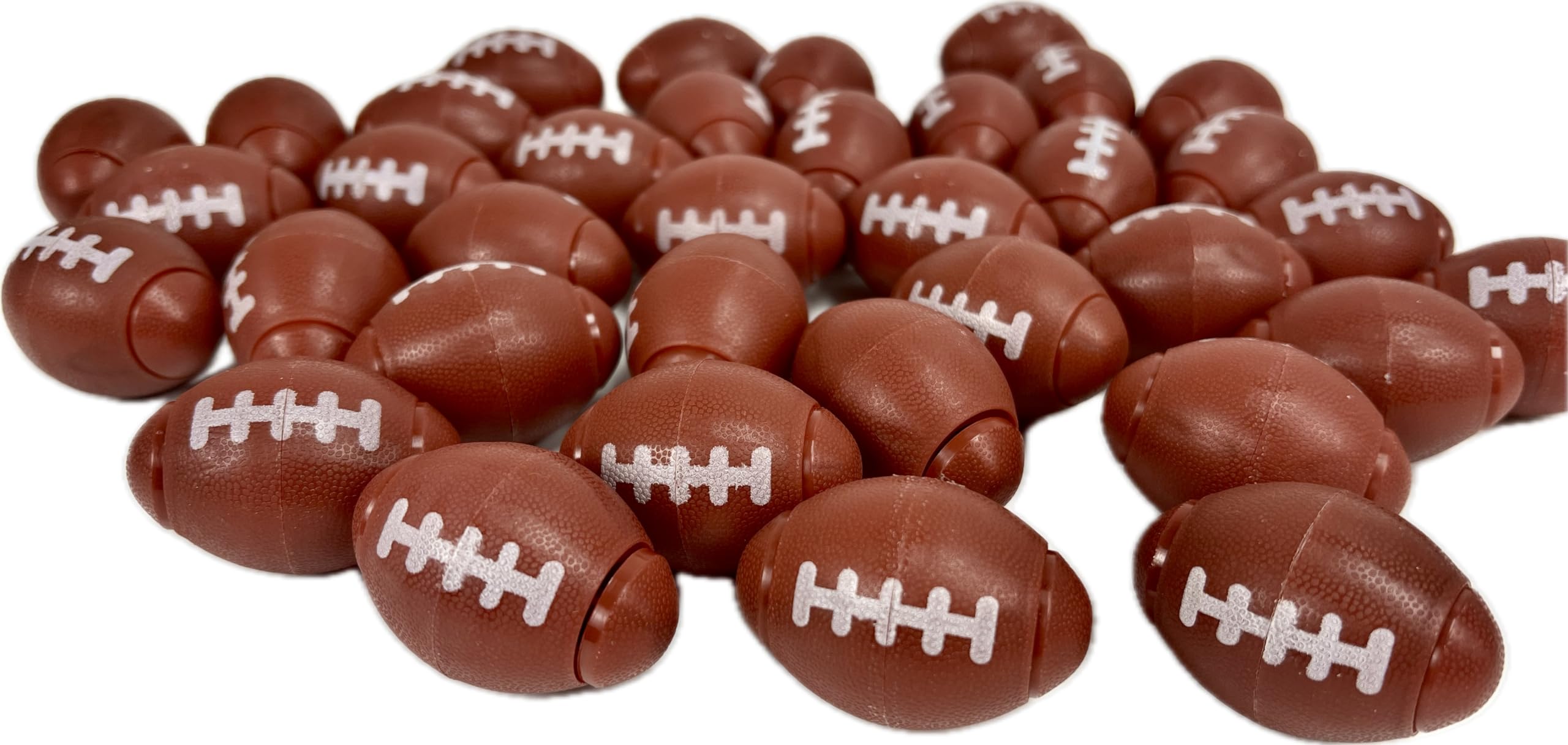 GiftExpress brown football fidget spinner, durable ABS build for long-lasting fun.