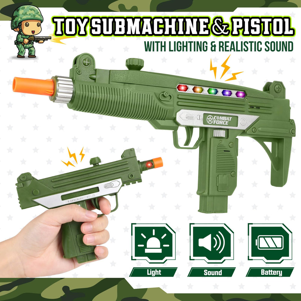 Giftinbox army costume belt keeps accessories secure during play.