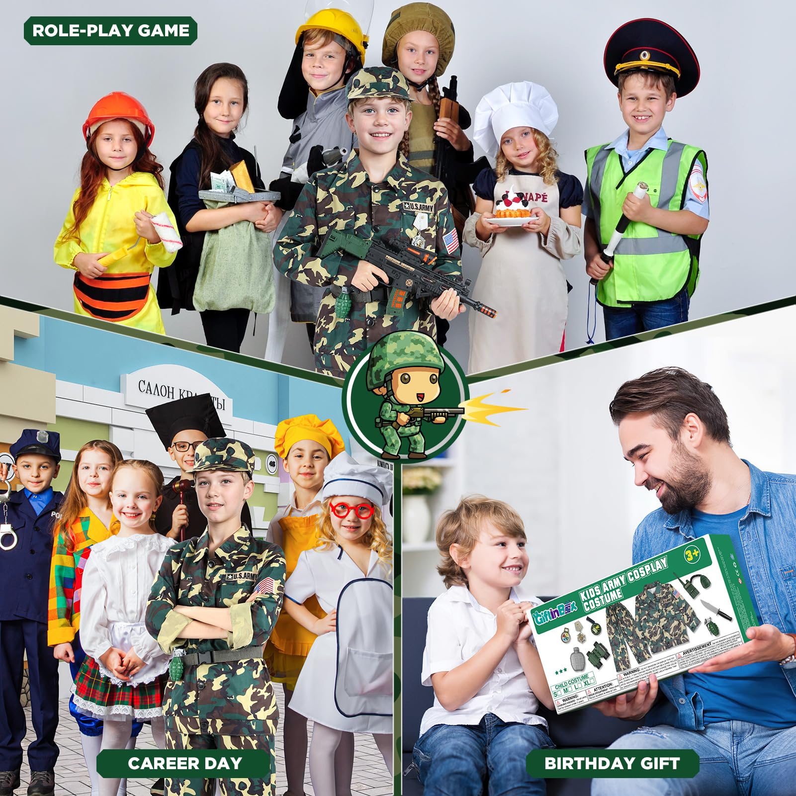 Giftinbox Compass, whistle and other accessories support outdoor adventure and coordination