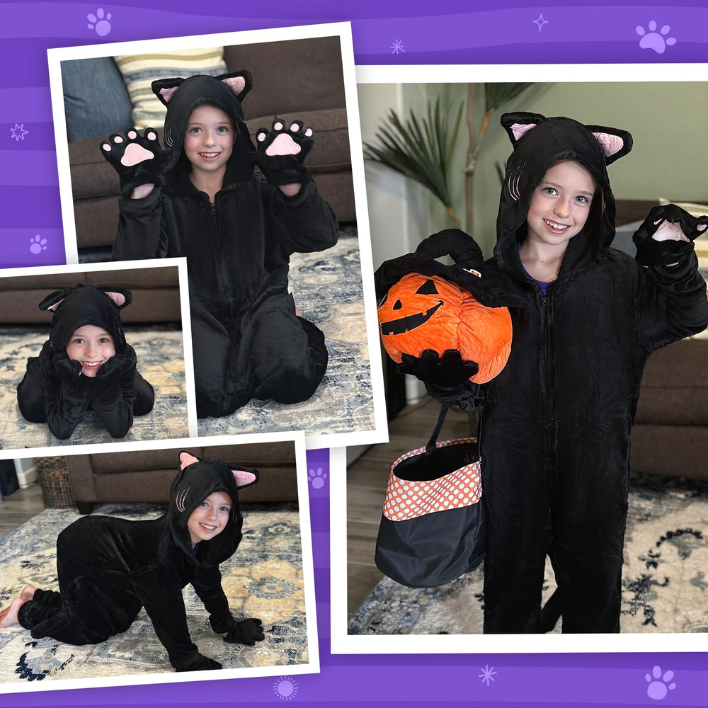 GIFTINBOX cat costume zip-up closure for quick changes and comfort