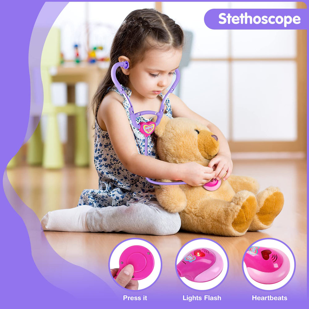 GIFTINBOX doctor kit thermometer introduces playful temperature checks.