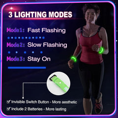 GIFTINBOX led bracelet battery inside for immediate glow