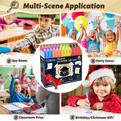 Safe, kid-friendly ink that is durable and washable on paper.