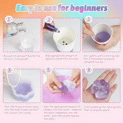 Giftmiyhime squishy kit includes doll eyes and glue for playful customization.