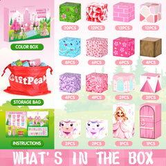 GiftPeak magnetic blocks 100-piece set supporting open-ended construction exploration.