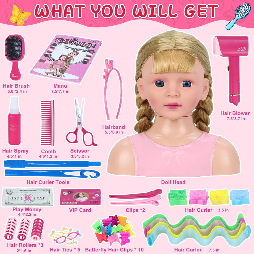 Gifts2U comb and brush set for smooth, tangle-free styling.