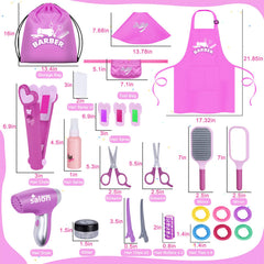 Gifts2U hair rollers bring voluminous styles to imaginative play.