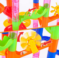 Gifts2U Marble Run block stack supports hands-on construction