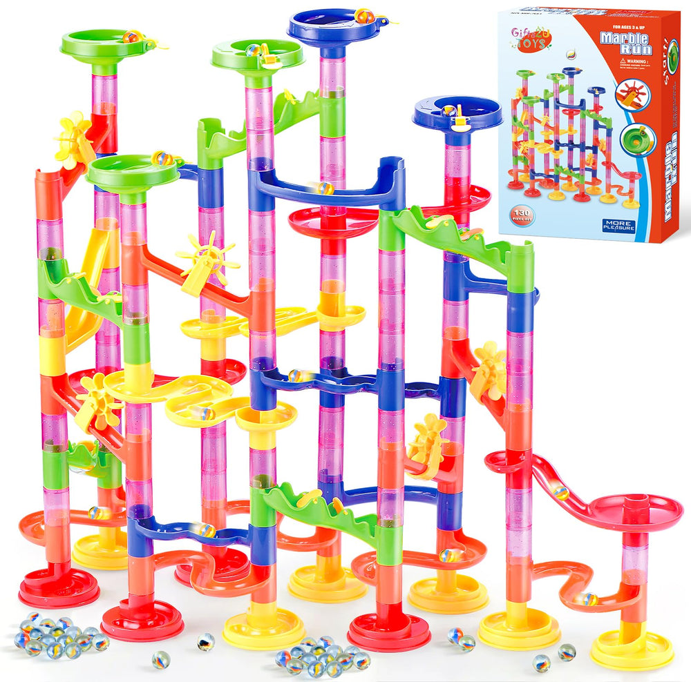 Gifts2U Marble Run pieces for colorful creative building sessions