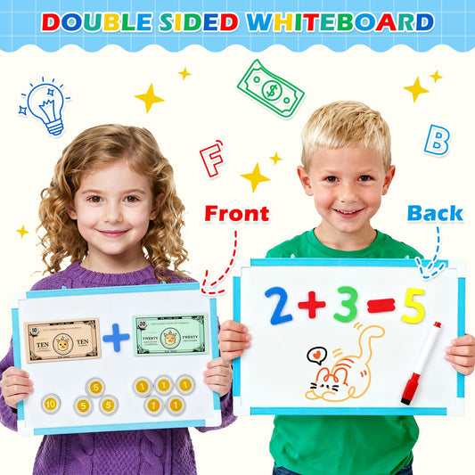 Gifts2U Pretend Teacher whiteboard for interactive classroom-style practice