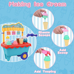 Gifts2U whipped cream with cherry adds realistic finishing touches.