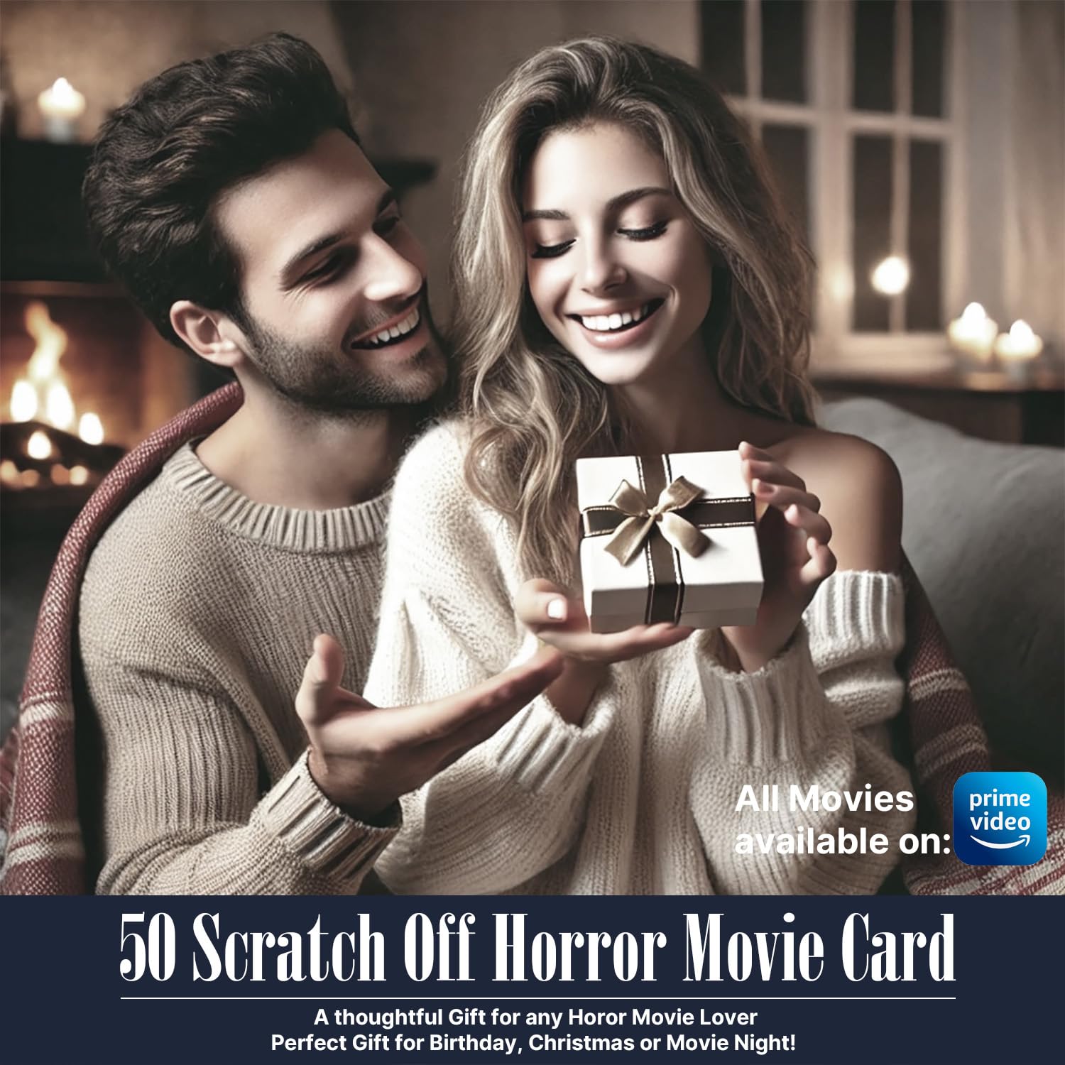 GIFTSFARM horror scratch-off card reveal action