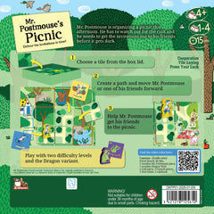 GIGAMIC Mr. Postmouse’s Picnic colorful village map inspires teamwork.