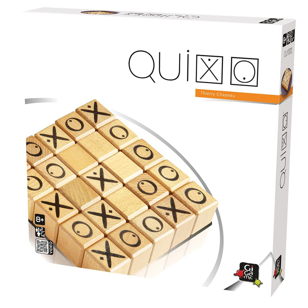 GIGAMIC Quixo players in action showing 1v1 and team play options