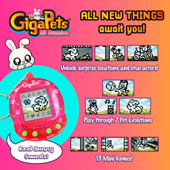 Thirteen mini games keep Giga Pets Bit Bunnies engaging