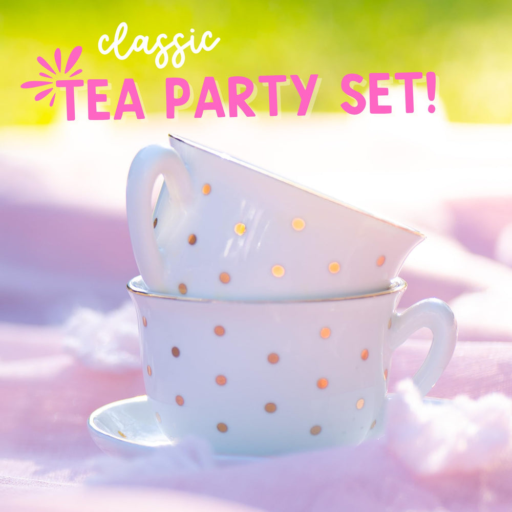 Giggle and Honey sugar bowl complements the set for pretend treats.