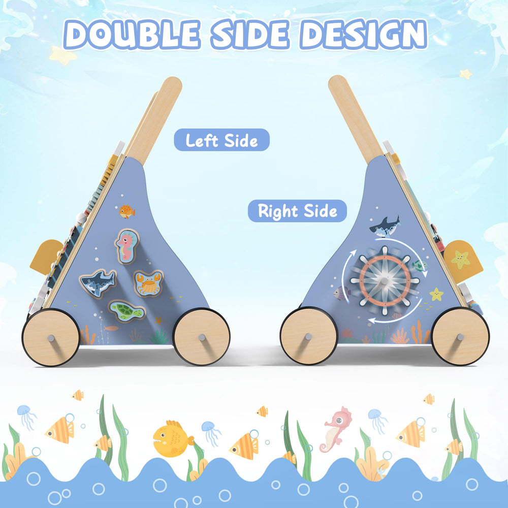 GiggleGems ocean walker sturdy wheels protect floors