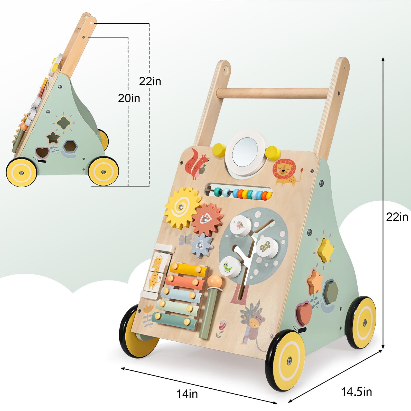 GiggleGems gears close-up highlights interactive play elements.
