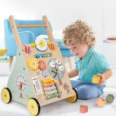 GiggleGems non-slip wheels protect floors during smooth indoor use.