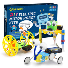 Giggleway Electric Motor Robot Balance Car in action for STEM exploration.