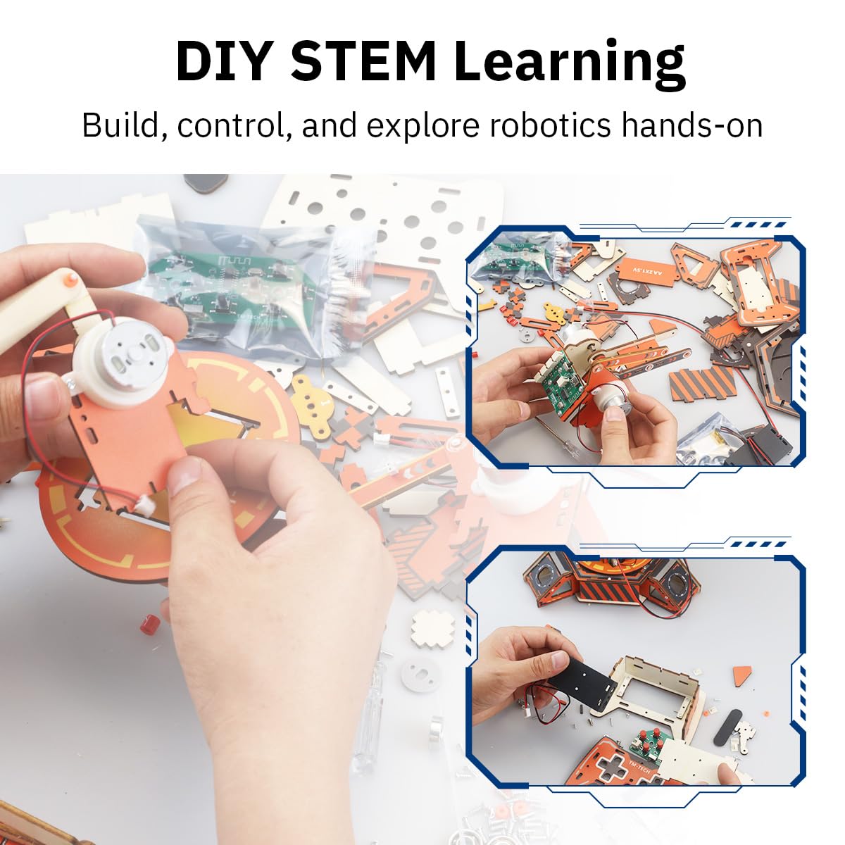 Giggleway robot arm kit STEM learning setup sparks engineering curiosity