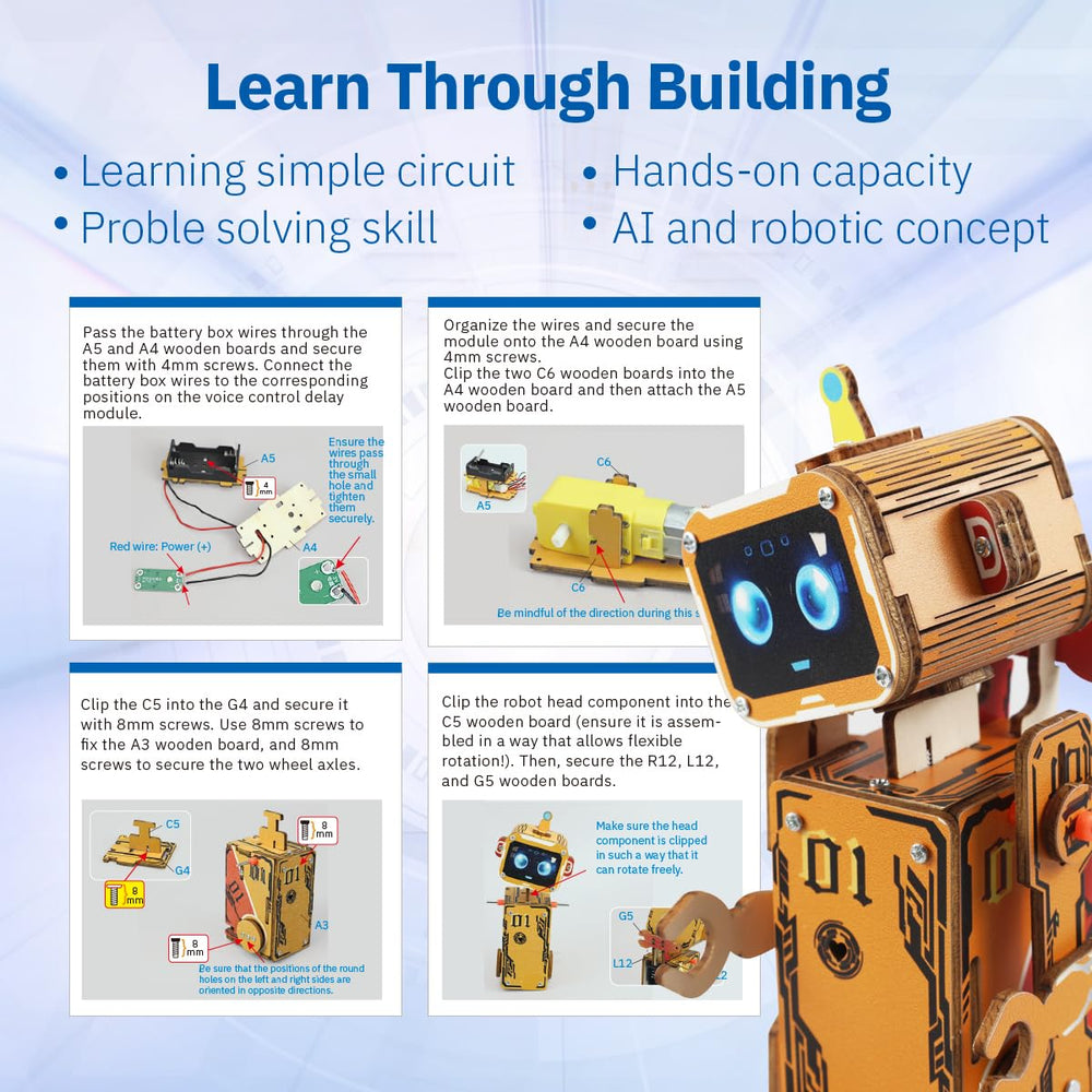 Giggleway sound sensor enables kids to respond to commands with engaging feedback.