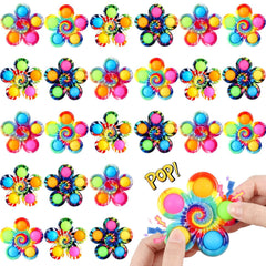 Gigilli 24-pack party favors fidget spinners for kids, easy to use and engaging