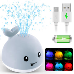 Gigilli bath time toy encourages hand-eye coordination through splashy play.